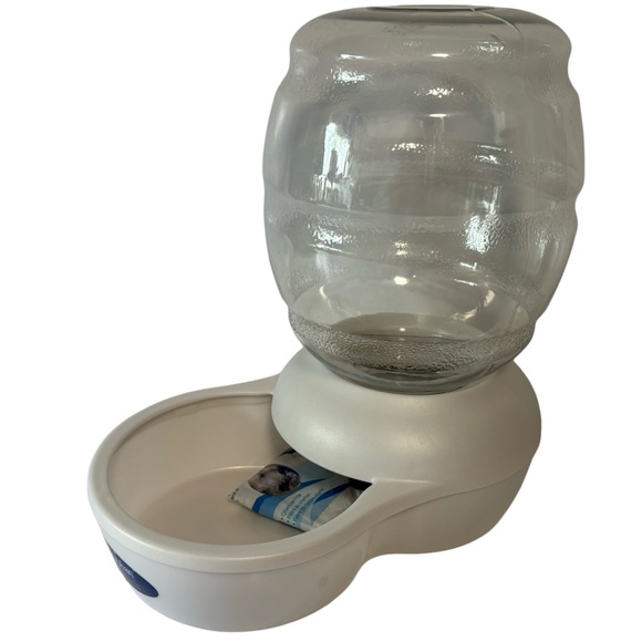 Petmate Replenish Pet Waterer Microban White Gravity Fed Automatic Dispenser Gal - Picture 3 of 11